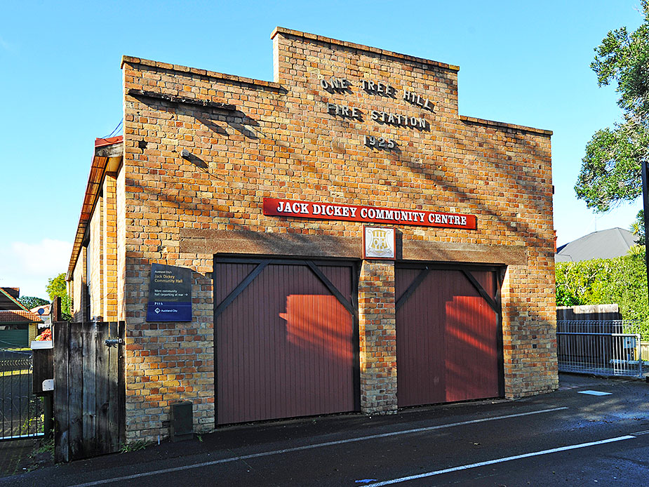 Historic brick fire station building repurposed as community centre