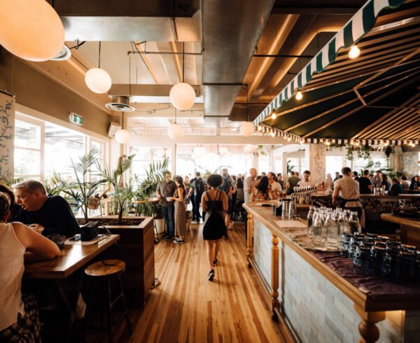 Interior of Saint Alice, Wynyard Quarter, Auckland